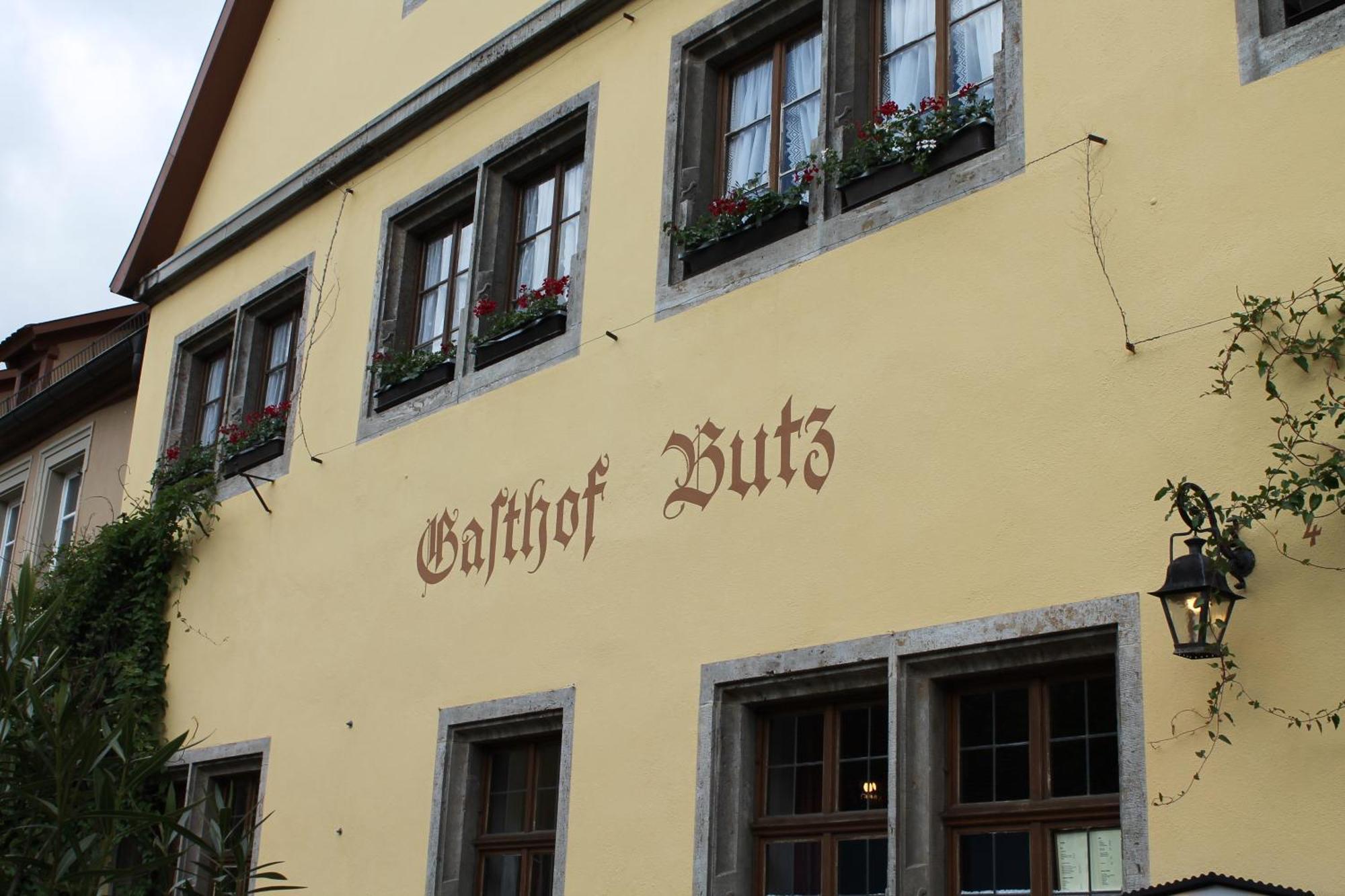 Gasthof Butz Rothenburg ob der Tauber Exteriér fotografie