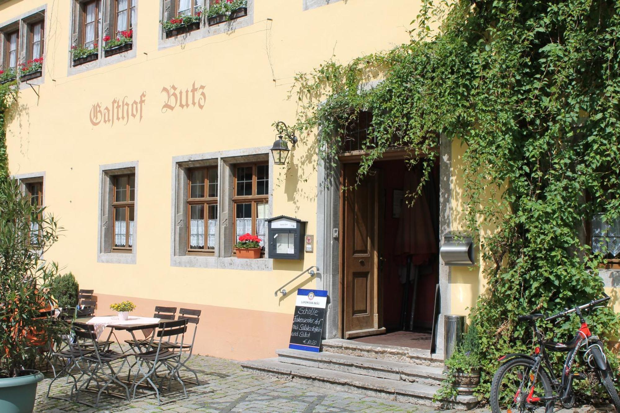 Gasthof Butz Rothenburg ob der Tauber Exteriér fotografie